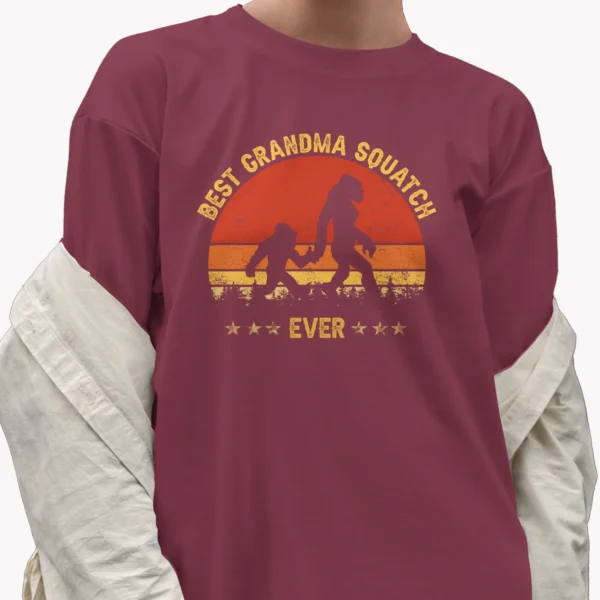 Bigfoot Grandma Sasquatch Shirt Gift