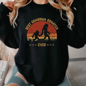 Bigfoot Grandma Sasquatch Shirt Gift