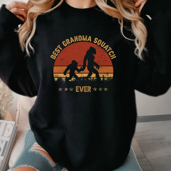 Bigfoot Grandma Sasquatch Shirt Gift