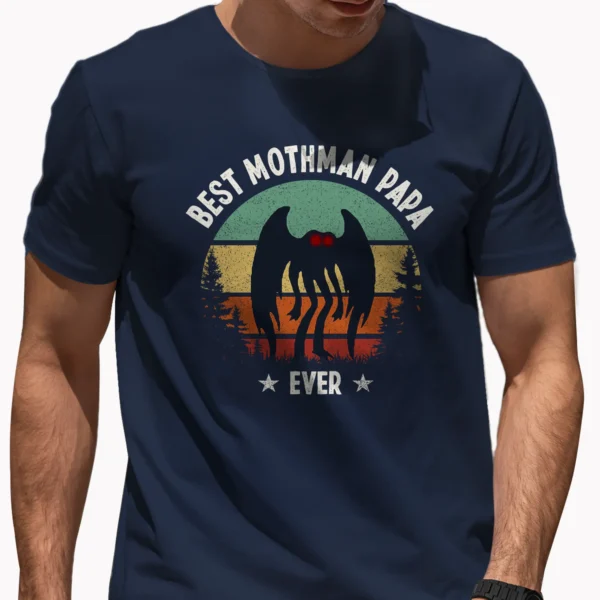 Best Mothman Papa Ever Shirt Father’s Day Gifts