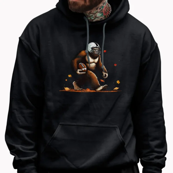 Bigfoot Football Shirt Fall Game Day Design