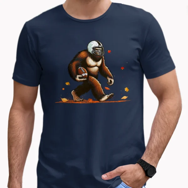 Sasquatch Football Shirt for Fall Season