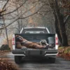Bigfoot Sasquatch Tailgate Vinyl Wrap Raccoon Custom Car Accessory