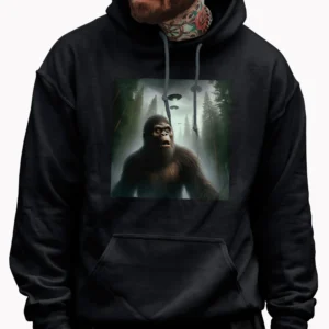 Bigfoot UFO Shirt Shocked Sasquatch Alien Encounter