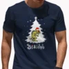 Chupacabra Christmas Shirt Believe Cryptid Gift Santa Tree 9 Santa Chupacabra Christmas Tree Shirt