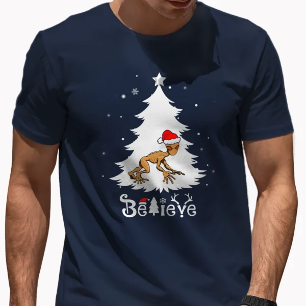 Dover Demon Christmas Shirt Believe Cryptid Massachusetts
