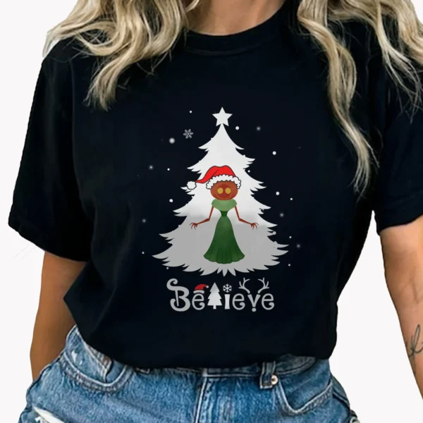 Cryptid Holiday Shirt Flatwoods Monster Christmas