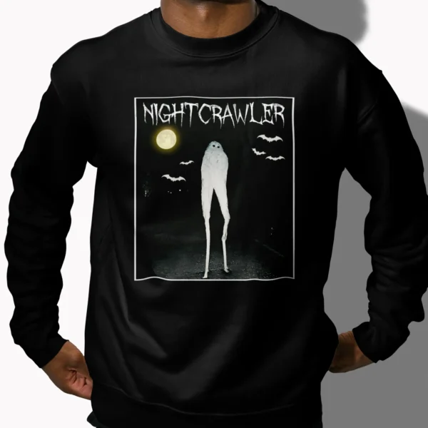 Fresno Nightcrawler Alien Moonlit Cryptid Shirt