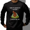 Funny Bigfoot Dad Father's Day Shirt Humor Gift