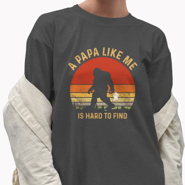 Bigfoot Retro Father's Day Gift Shirt