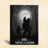 Legend Bigfoot Dad Father’s Day Greeting Card Sasquatch Gift 11 Legend Bigfoot Dad Father’s Day Greeting Card Sasquatch Gift