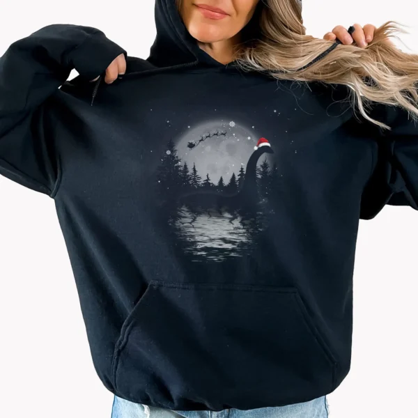 Loch Ness Monster Christmas Shirt Cryptid Lovers