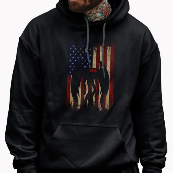 Mothman 4th of July Cryptid Gift Shirt