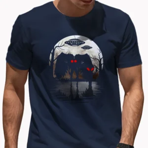 Mothman Alien UFO Shirt Extraterrestrial Encounter 8 Mothman Alien UFO Shirt Extraterrestrial Encounter
