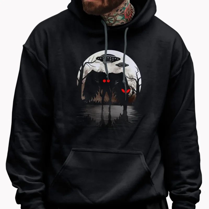 The Alien Question: 7 Pieces of Scientific Evidence That Point to Extraterrestrial Life by 2025 11 Mothman and UFO Encounter Shirt for Cryptid Fans