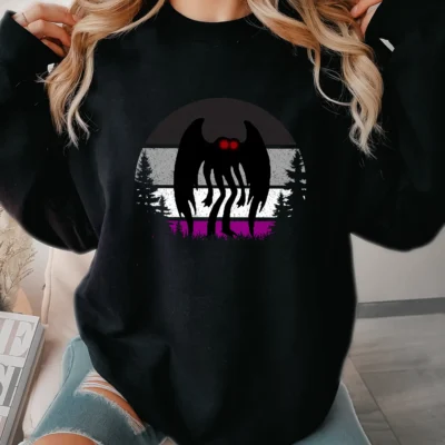 35+ Best Mothman Shirts That Every Believer Needs to Own 15 Mothman Asexual Pride Shirt Cryptid LGBT Gifts