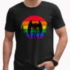 Mothman Gay Pride Shirt Rainbow Cryptid LGBT Gifts