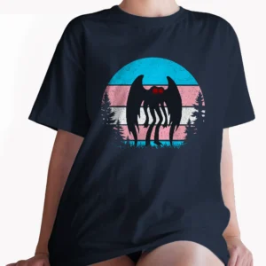 Mothman Trans Pride Shirt Cryptid Gift Transgender LGBT