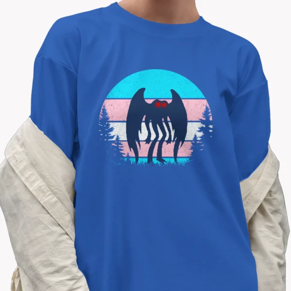 Mothman Trans Pride Shirt Cryptid Gift Transgender LGBT