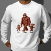 Bigfoot Dad Kids Matching Shirt Personalized