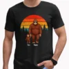 Personalized Bigfoot Family Shirt Custom Name Sasquatch Dad and Kids