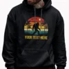 Personalized Vintage Bigfoot Shirt Custom Name Retro Sasquatch Tee