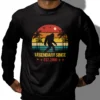 Personalized Vintage Bigfoot Shirt Custom Name Retro Sasquatch Tee