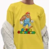Super Squatchio Bigfoot Mario Shirt Sasquatch Gamer Gifts 9 Sasquatch Gamer Shirt Super Squatchio Design