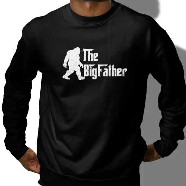 Bigfoot Dad Shirt The Big Father Father's Day Gift
