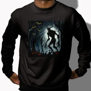 Wendigo Halloween Shirt Scary Cryptid Minnesota Forest 8 Scary Wendigo Shirt Halloween Cryptid Gift