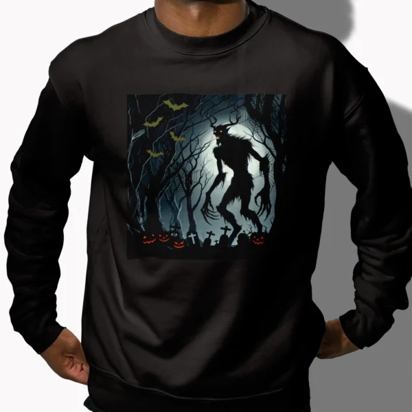 Scary Wendigo Shirt Halloween Cryptid Gift