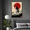 Wendigo Poster Art Japanese Style Native American Cryptid