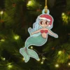 Cute Mermaid Christmas Ornament Decor 14 Cute Mermaid Christmas Ornament Decor