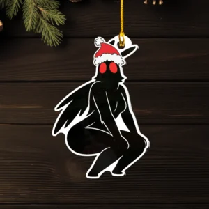 Mothman Twerk Dance Christmas Ornament