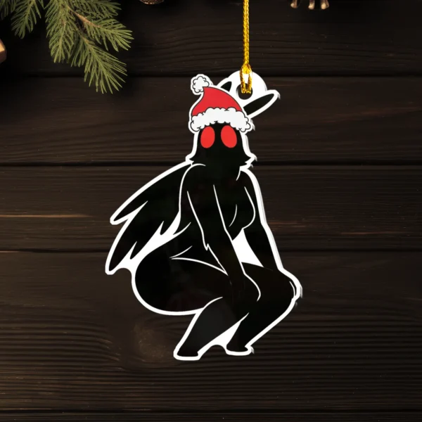 Mothman Twerk Dance Christmas Ornament