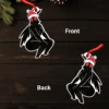 Mothman Twerk Dance Christmas Ornament 2