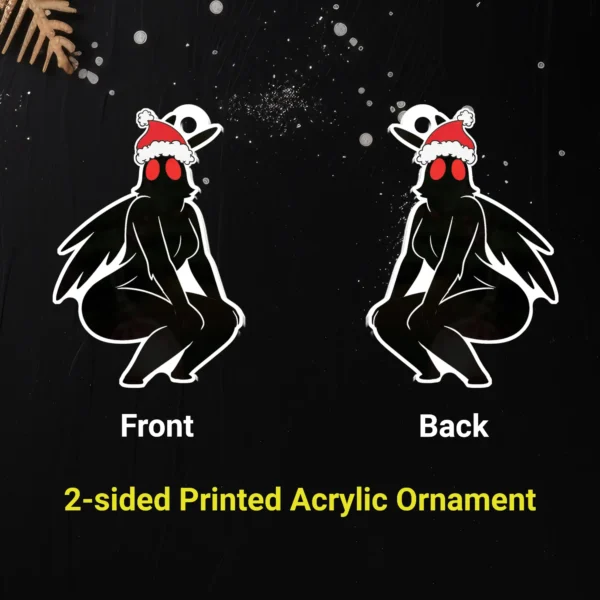 Funny Mothman Twerk Dance Christmas Ornament Decor - Image 4