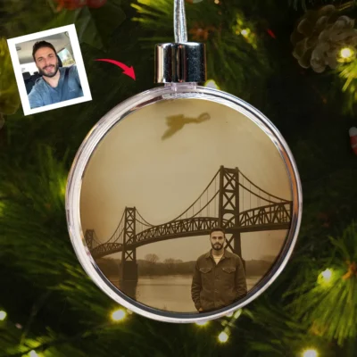 The Ultimate Mothman Gift Guide: 40+ Best Ideas for Fans 15 Personalized Mothman 1967 Christmas Ornament Custom Face Silver Bridge Decor