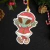 Cute Alien Christmas Ornament Extraterrestrial Decor Gift