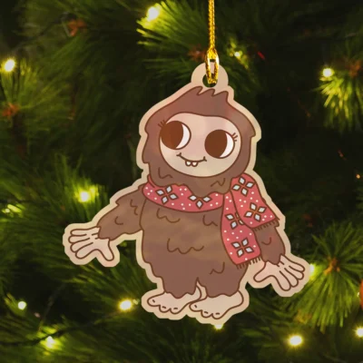 The Ultimate Bigfoot Gift Guide: 40+ Legendary Ideas for Every Fan 9 Cute Bigfoot Christmas Ornament Sasquatch Decor Gift