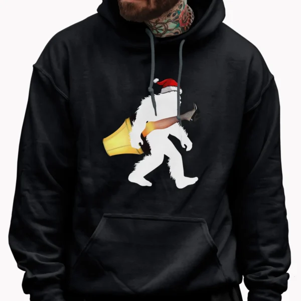 Bigfoot Leg Lamp Christmas Story Shirt Funny Sasquatch Gift