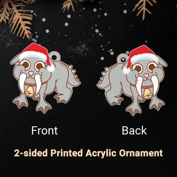 Cute Bunyip Cryptid Christmas Ornament Kianpraty Decor