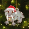 Cute Bunyip Cryptid Christmas Ornament Kianpraty Decor