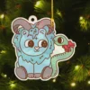 Cute Chimera Cryptid Christmas Ornament Decor