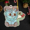 Cute Chimera Cryptid Christmas Ornament Decor