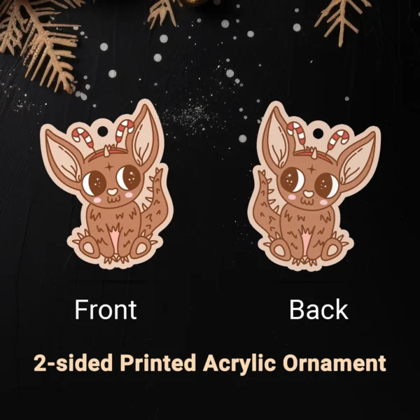 Cute Chupacabra Christmas Ornament Decor