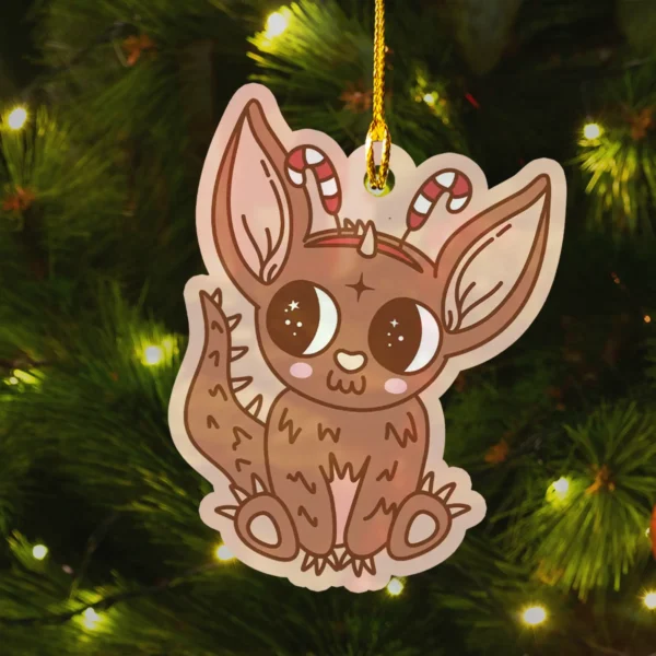 Cute Chupacabra Christmas Ornament Decor