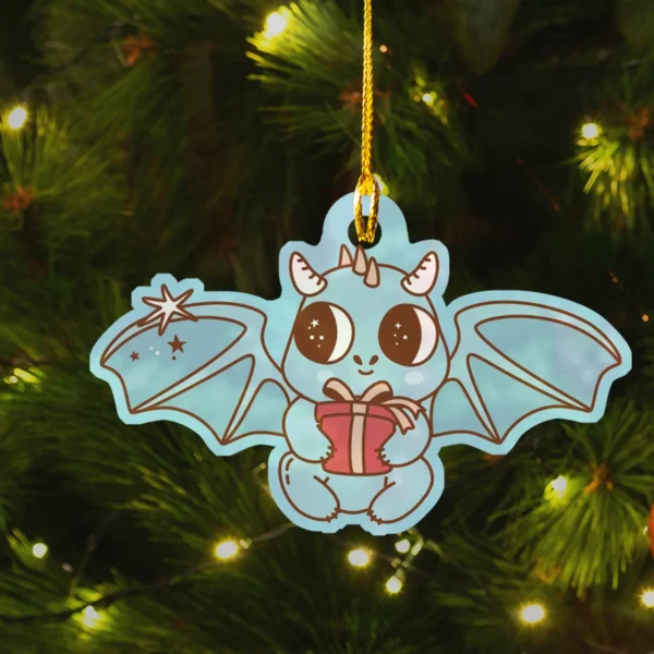 Cute Dragon Christmas Ornament Decor
