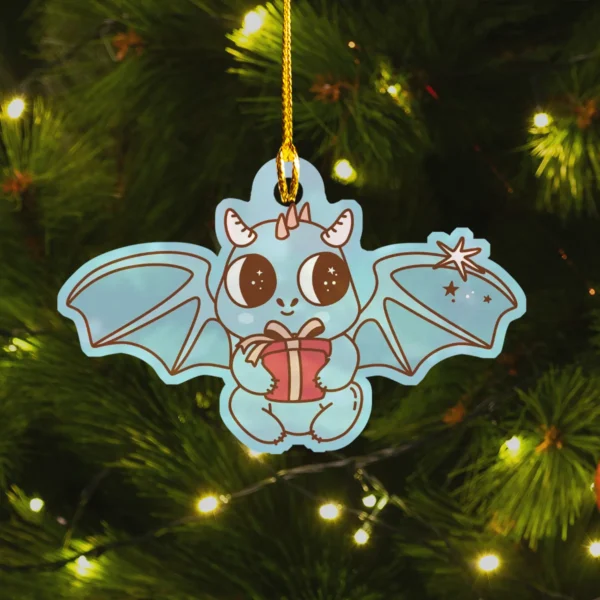 Cute Dragon Christmas Ornament Decor