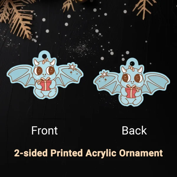 Cute Dragon Christmas Ornament Decor